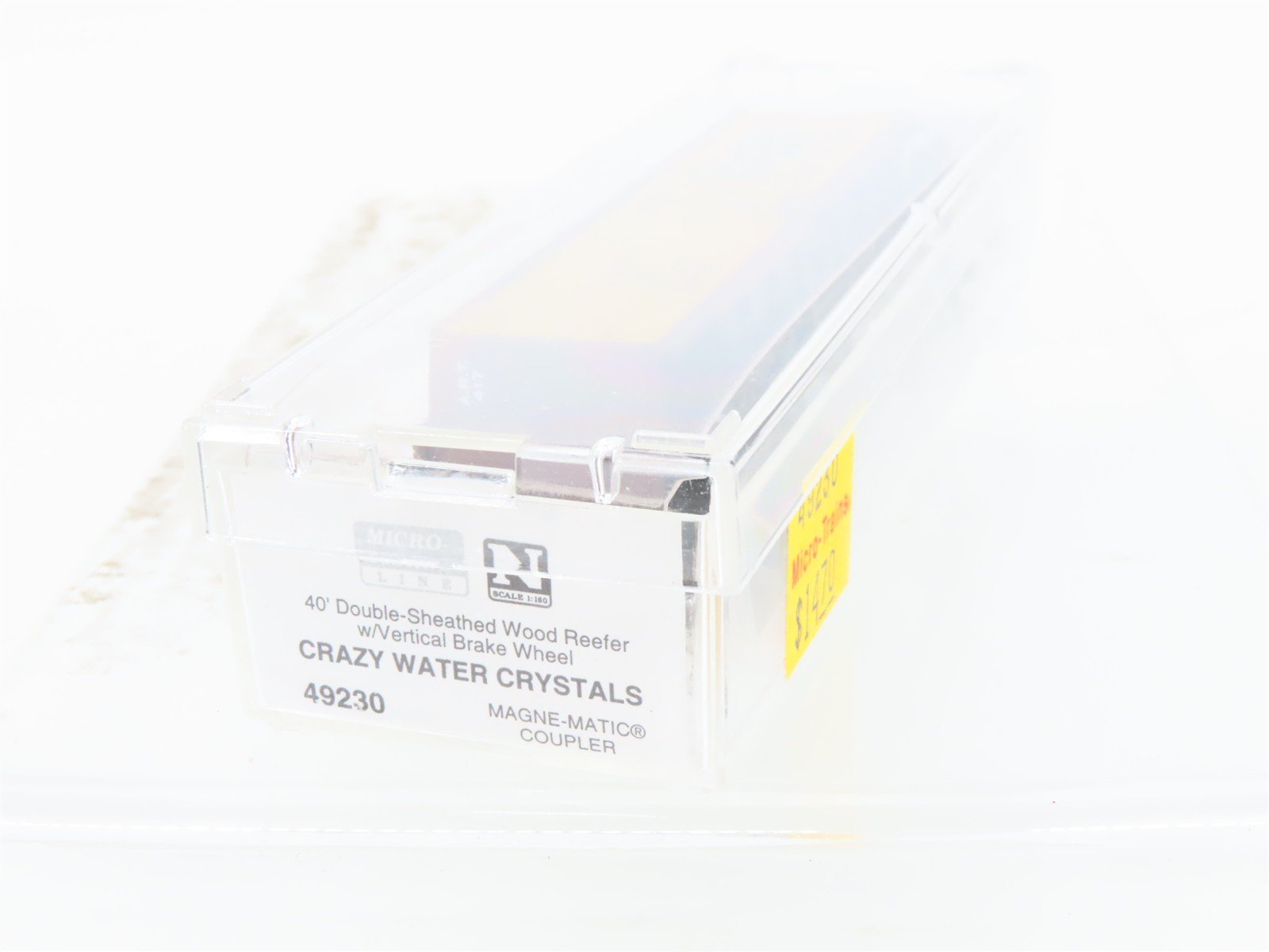 N Scale Micro-Trains 49230 ART Crazy Water Crystals 40' Reefer 417 RTR