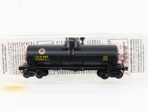 N Scale Micro-Trains 65410 CGW Chicago Great Western 39' Tank Car 283 RTR