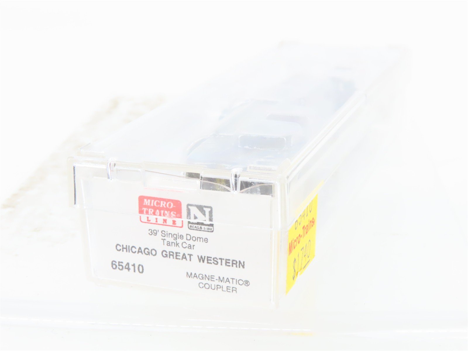 N Scale Micro-Trains 65410 CGW Chicago Great Western 39' Tank Car 283 RTR