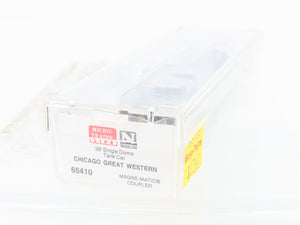 N Scale Micro-Trains 65410 CGW Chicago Great Western 39' Tank Car 283 RTR