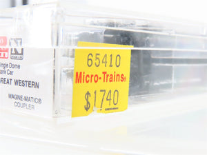 N Scale Micro-Trains 65410 CGW Chicago Great Western 39' Tank Car 283 RTR