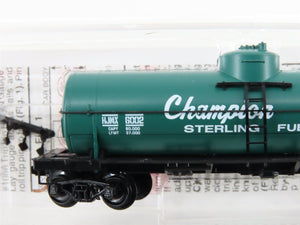 N Scale Micro-Trains 65490 HJMX Champion Oils - Sterling Fuels 39' Tank Car RTR