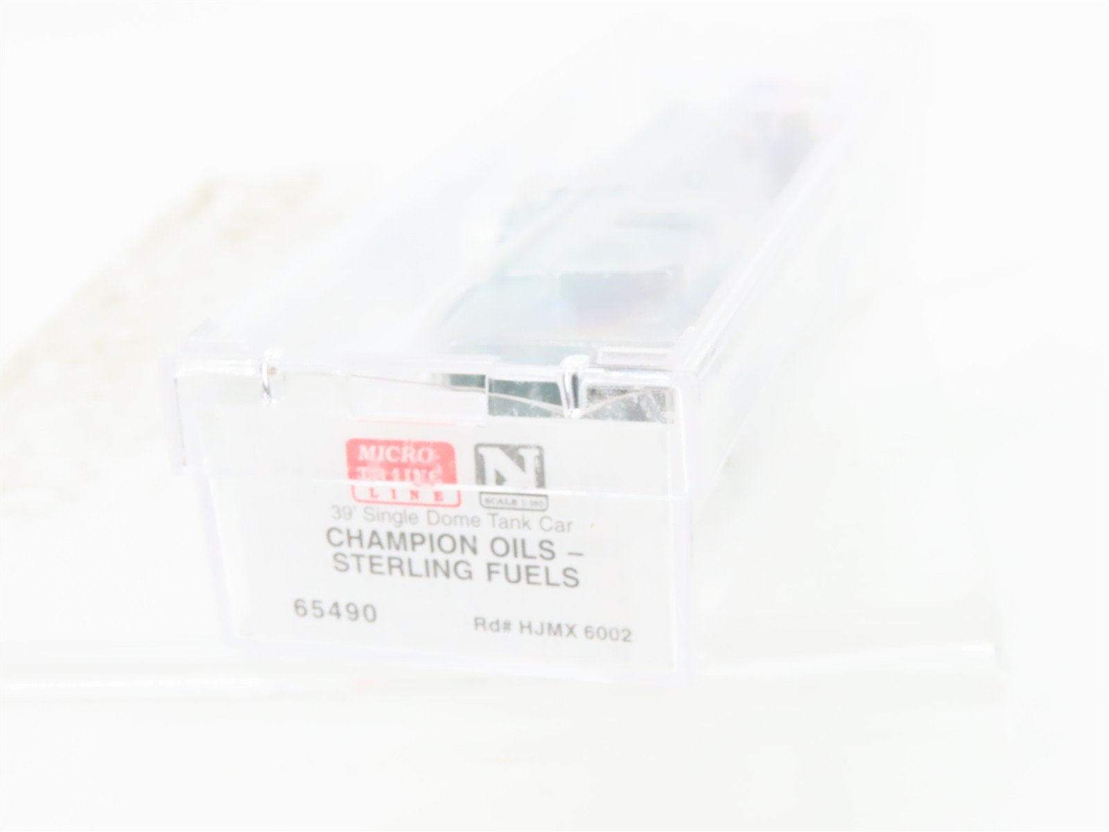 N Scale Micro-Trains 65490 HJMX Champion Oils - Sterling Fuels 39' Tank Car RTR