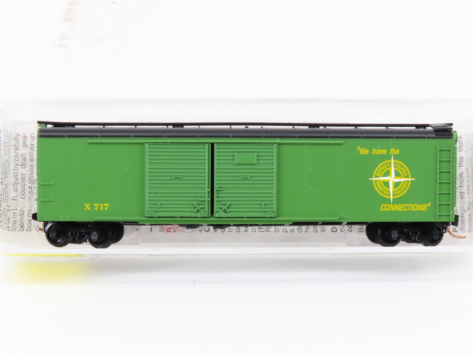 N Scale Micro-Trains 79040 DTI Detroit, Toledo & Ironton 50' Box Car X717 RTR