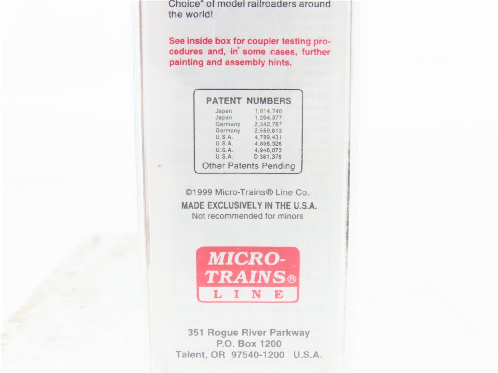 N Scale Micro-Trains 20496 Richmond, Fredericksburg & Potomac 40' Box Car RTR