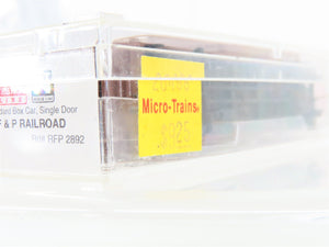N Scale Micro-Trains 20496 Richmond, Fredericksburg & Potomac 40' Box Car RTR