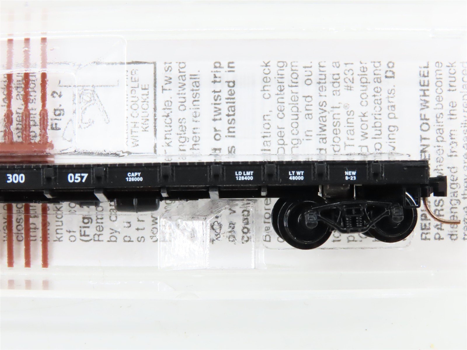 N Scale Micro-Trains 44040 CP Canadian Pacific 50' Flat Car 300057 RTR