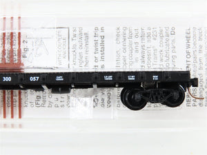 N Scale Micro-Trains 44040 CP Canadian Pacific 50' Flat Car 300057 RTR
