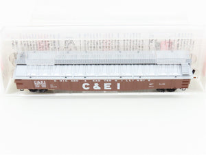 N Scale Micro-Trains 106030 C&EI Chicago & Eastern Illinois 50' Gondola RTR