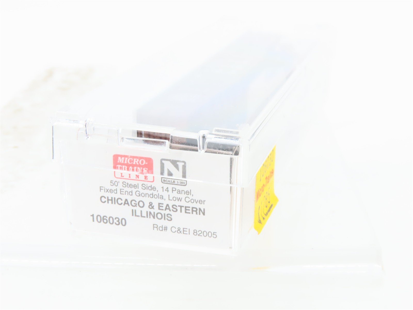 N Scale Micro-Trains 106030 C&EI Chicago & Eastern Illinois 50' Gondola RTR