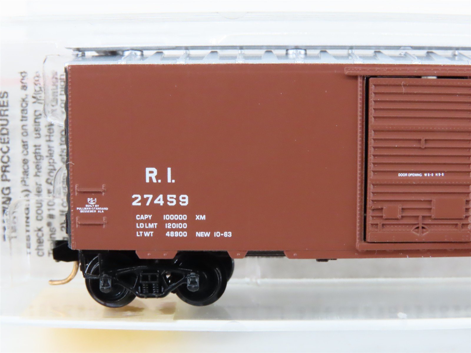 N Scale Micro-Trains 20058 RI Rock Island 40' Box Car 27459 RTR