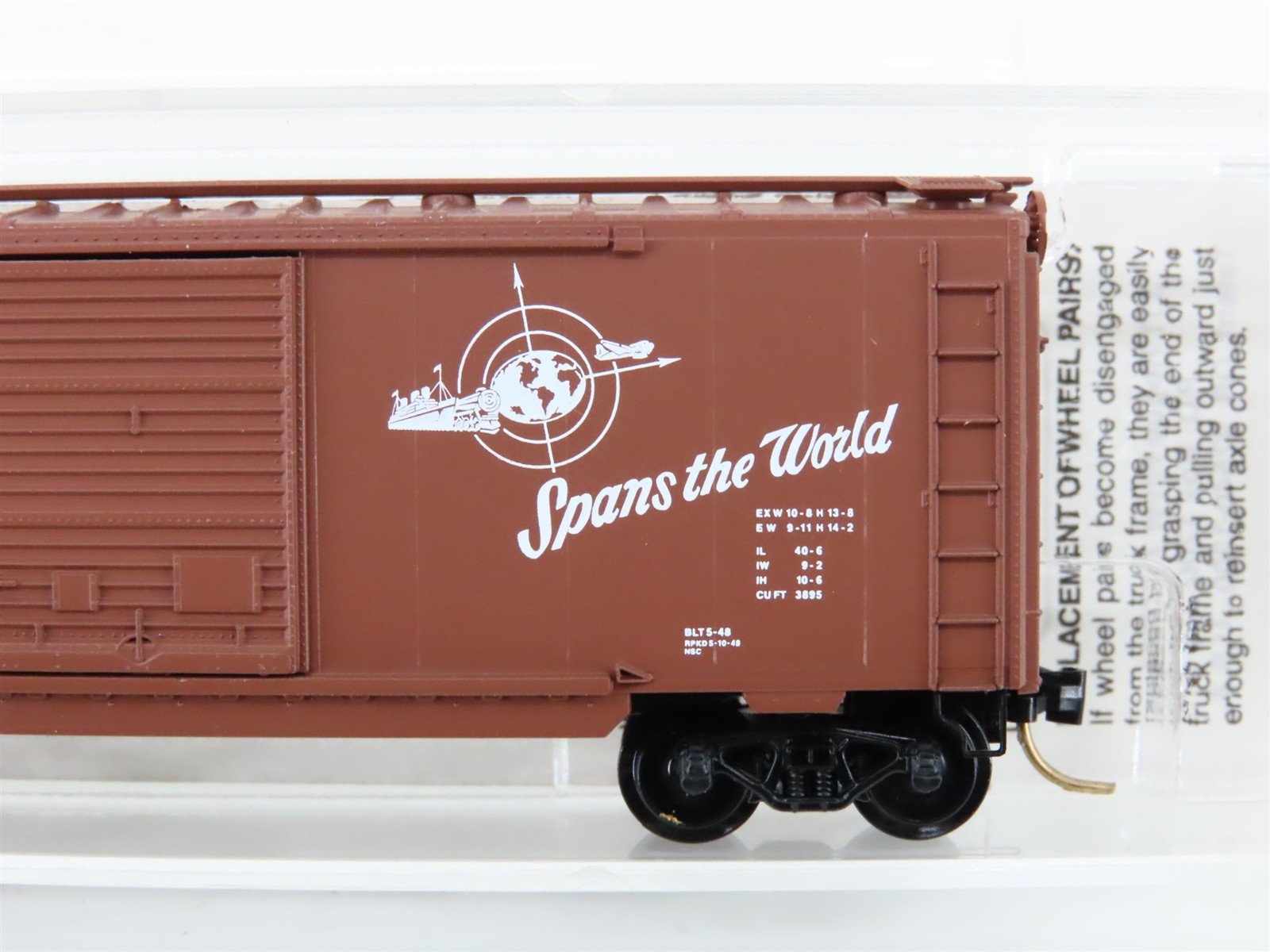 N Scale Micro-Trains 23140 CP Canadian Pacific 40' Box Car 290262 RTR