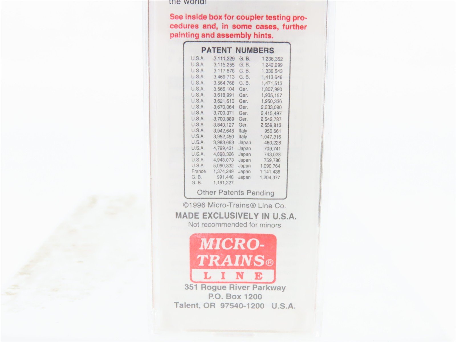 N Scale Micro-Trains Line MTL Special Run GGYV&N Gulch Route 40' Box Car #77569