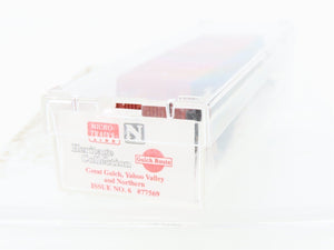 N Scale Micro-Trains Line MTL Special Run GGYV&N Gulch Route 40' Box Car #77569