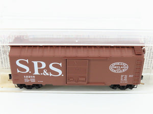 N Scale Micro-Trains MTL 20850 SP&S Spokane Portland & Seattle 40' Boxcar #12218