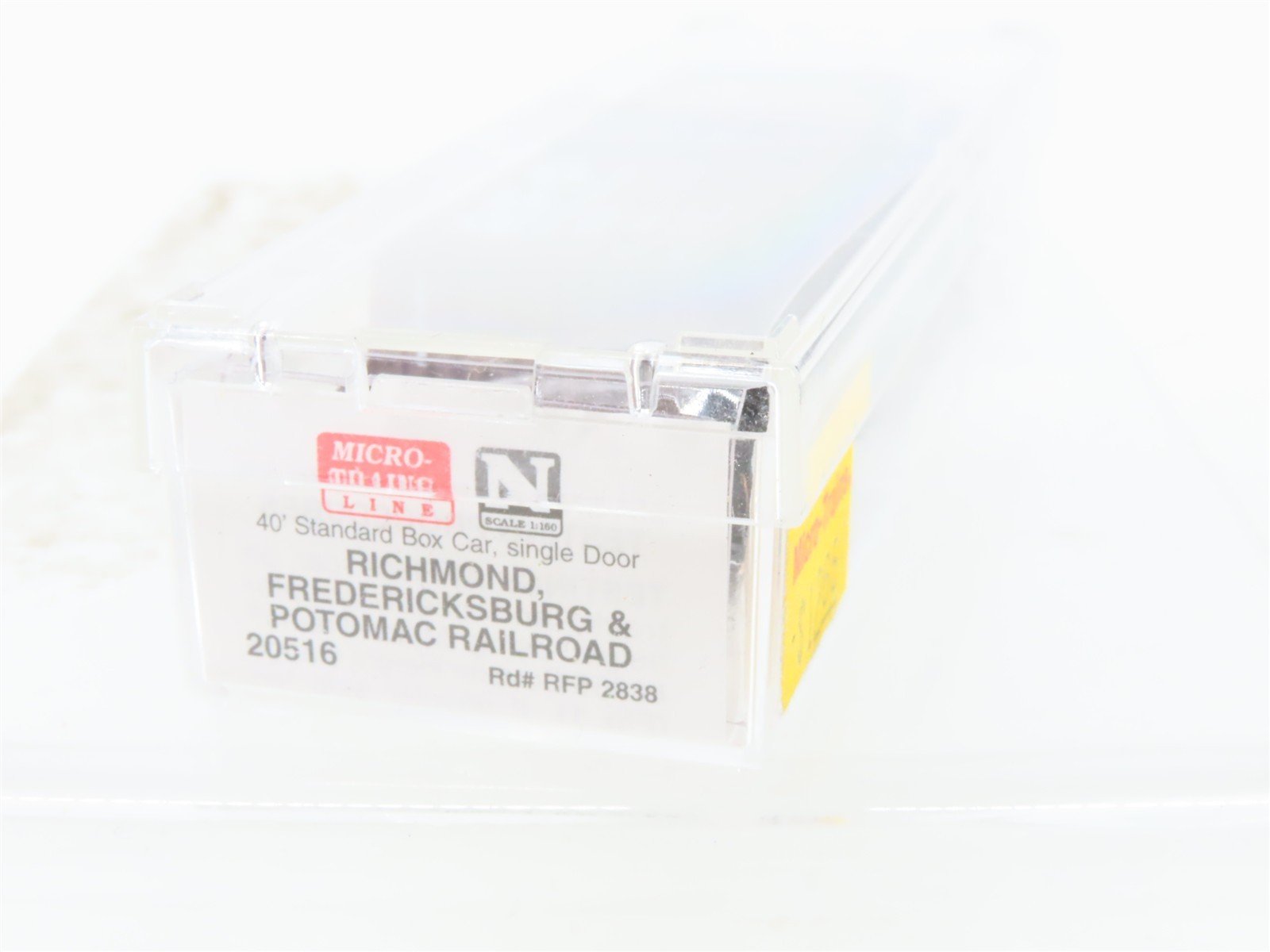 N Micro-Trains MTL 20516 RF&P Richmond Fredericksburg & Potomac 40' Boxcar #2838
