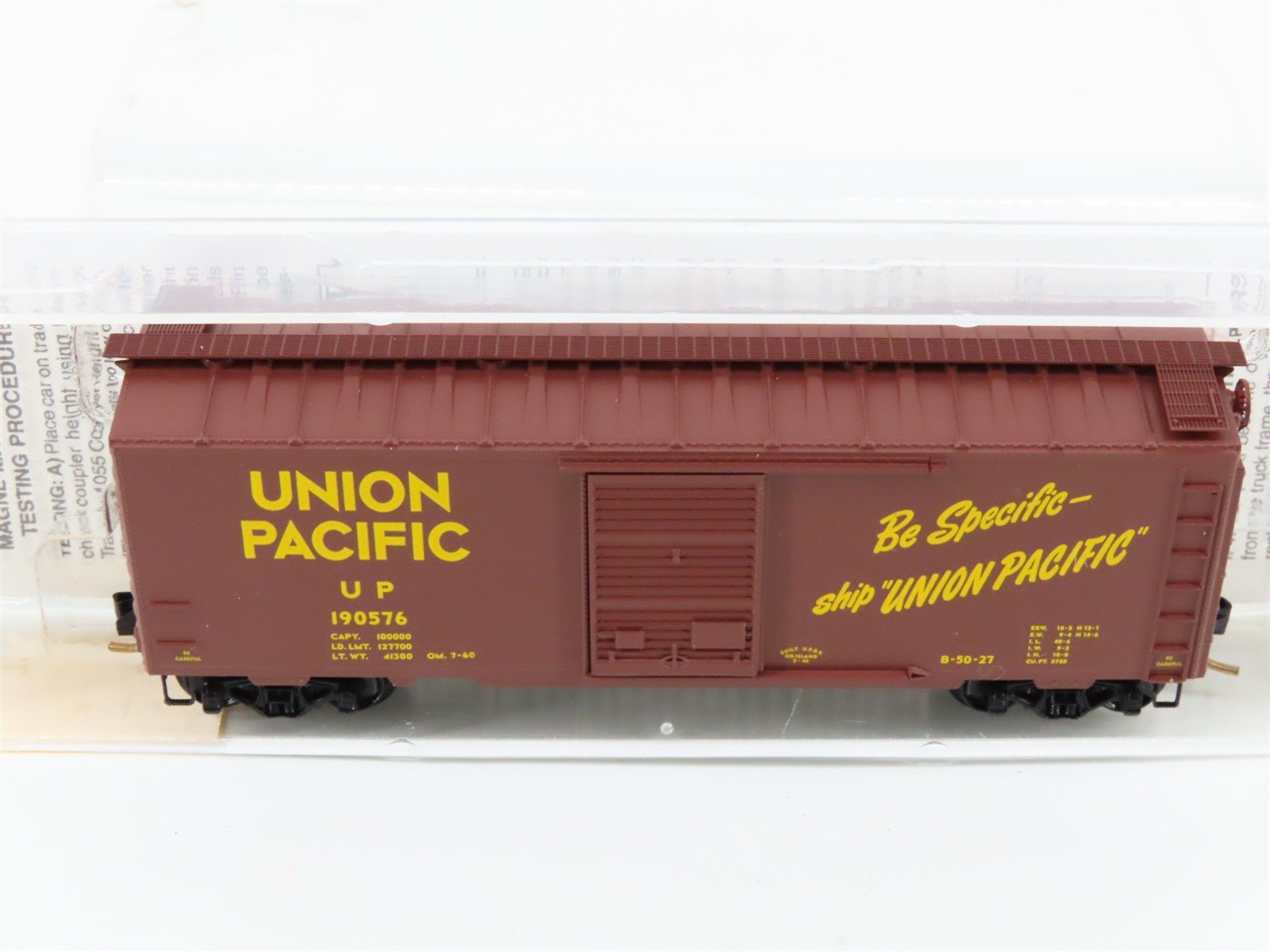N Scale Micro-Trains MTL 20070 UP Union Pacific 