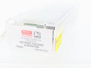 N Scale Micro-Trains MTL 79040 DTI Detroit Toledo & Ironton 50' Box Car #X717