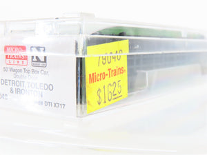 N Scale Micro-Trains MTL 79040 DTI Detroit Toledo & Ironton 50' Box Car #X717