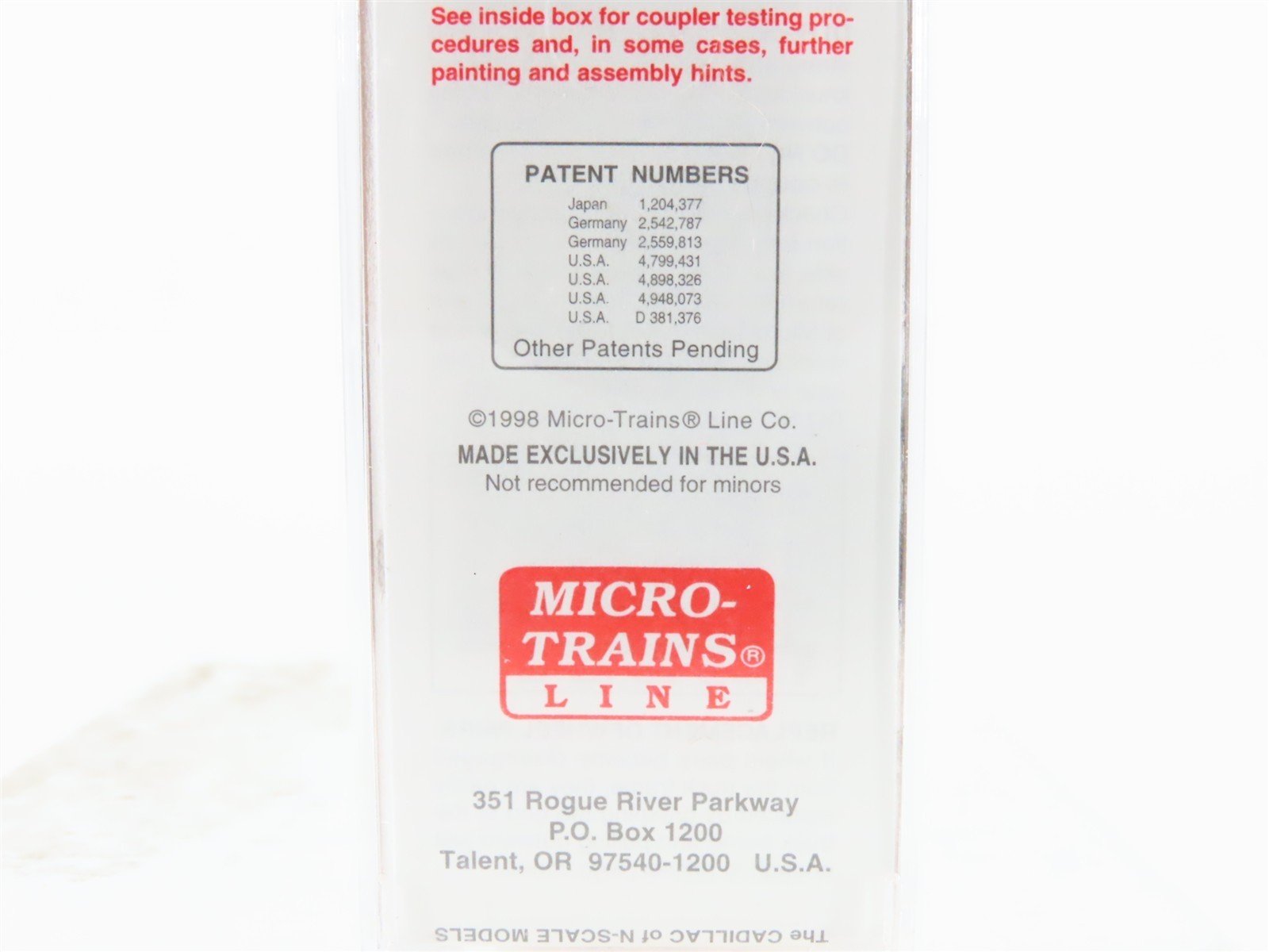 N Scale Micro-Trains MTL 20550 CN Canadian National 40' Box Car #428650