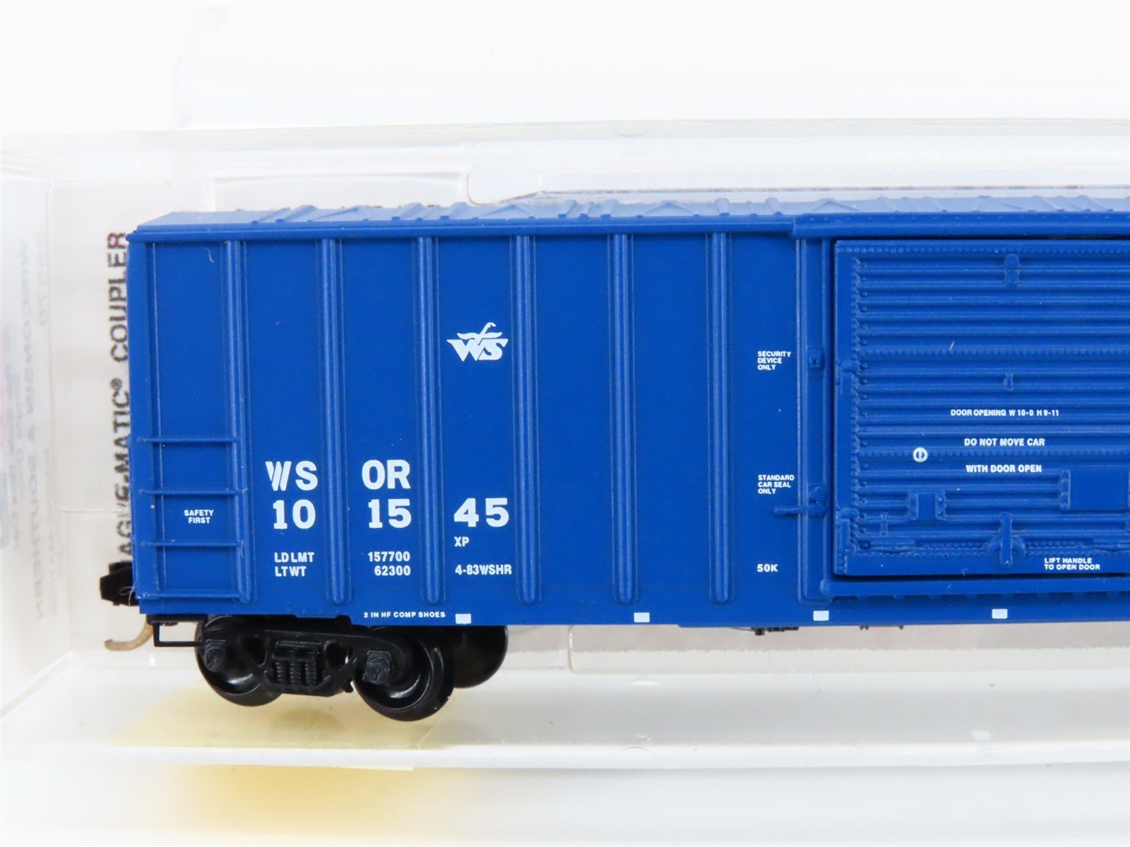 N Scale Micro-Trains MTL 25570 WSOR Wisconsin & Southern 50' Box Car #101545