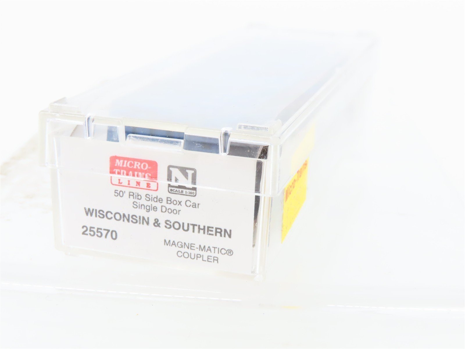 N Scale Micro-Trains MTL 25570 WSOR Wisconsin & Southern 50' Box Car #101545