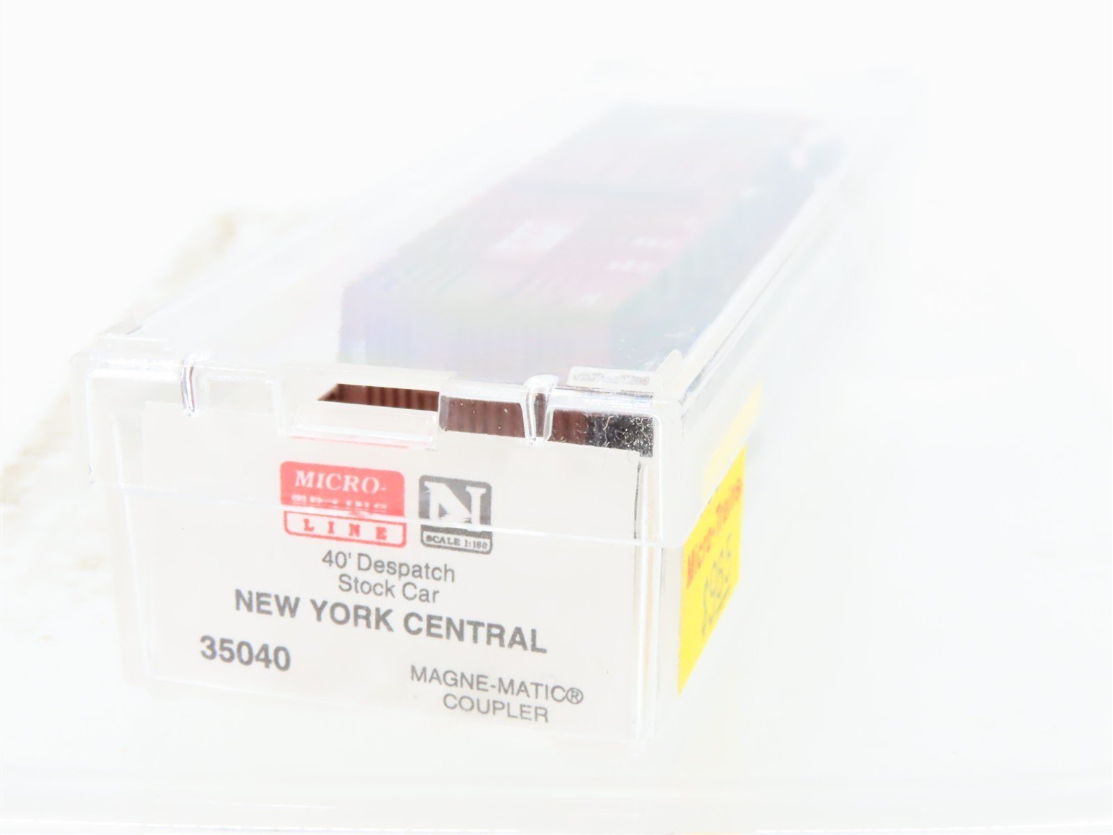 N Scale Micro-Trains MTL 35040 NYC New York Central 40' Stock Car #28022
