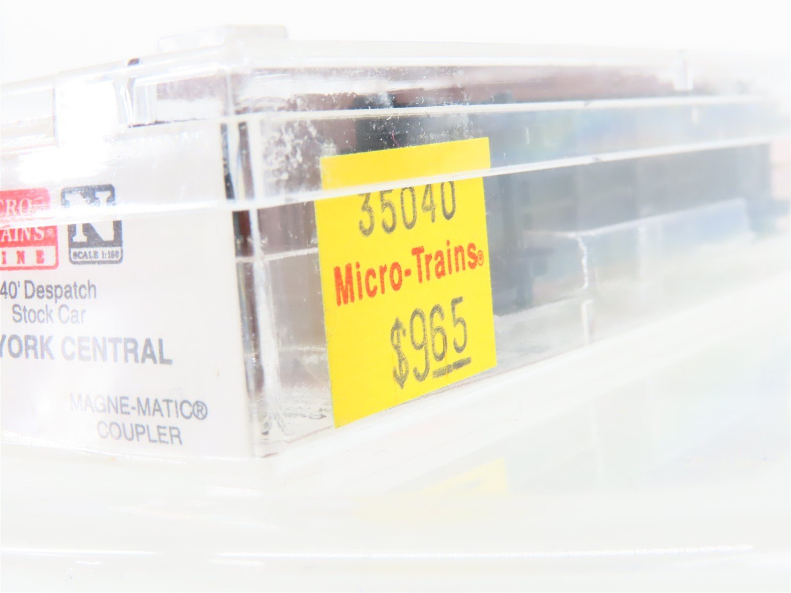 N Scale Micro-Trains MTL 35040 NYC New York Central 40' Stock Car #28022