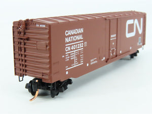 N Scale Micro-Trains 38190 CN Canadian National 50' Plug Door Box Car 401232 RTR