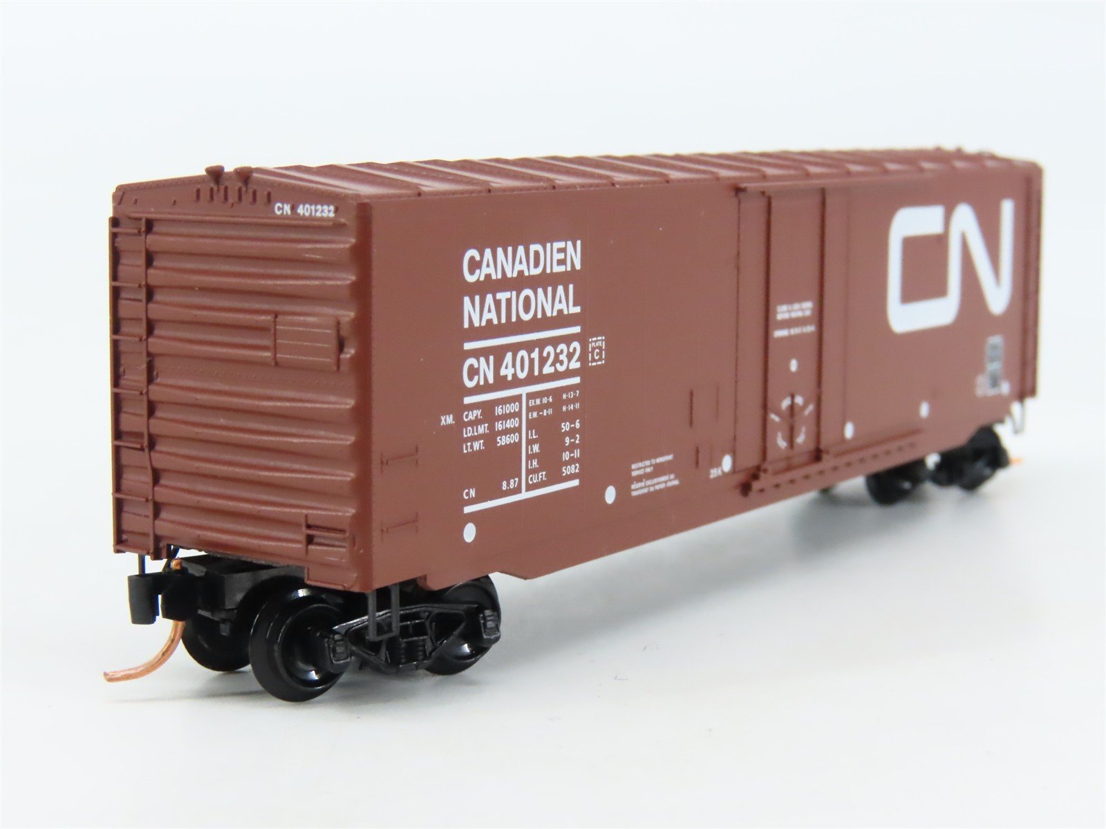 N Scale Micro-Trains 38190 CN Canadian National 50' Box Car 401232 RTR