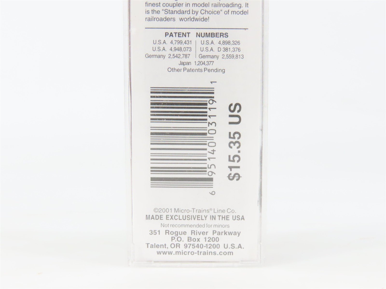 N Scale Micro-Trains 38190 CN Canadian National 50' Box Car 401232 RTR
