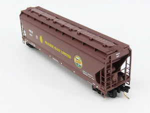 N Scale Micro-Trains 12510 PMLX Prairie Malt Limited 3-Bay Covered Hopper RTR