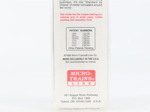 N Scale Micro-Trains 12510 PMLX Prairie Malt Limited 3-Bay Covered Hopper RTR