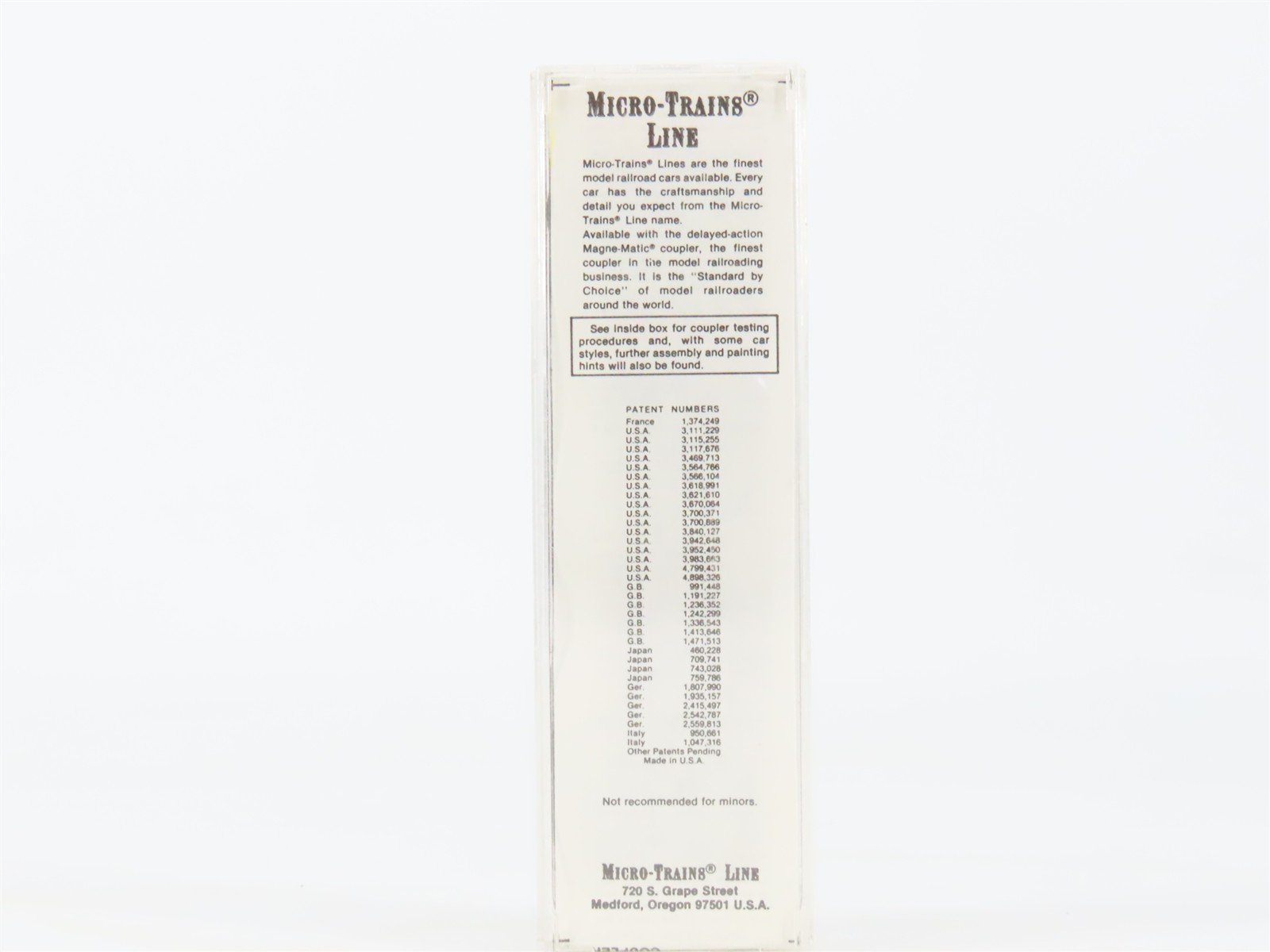 N Scale Micro-Trains 30050 SP Southern Pacific 50' Box Car 246535 RTR