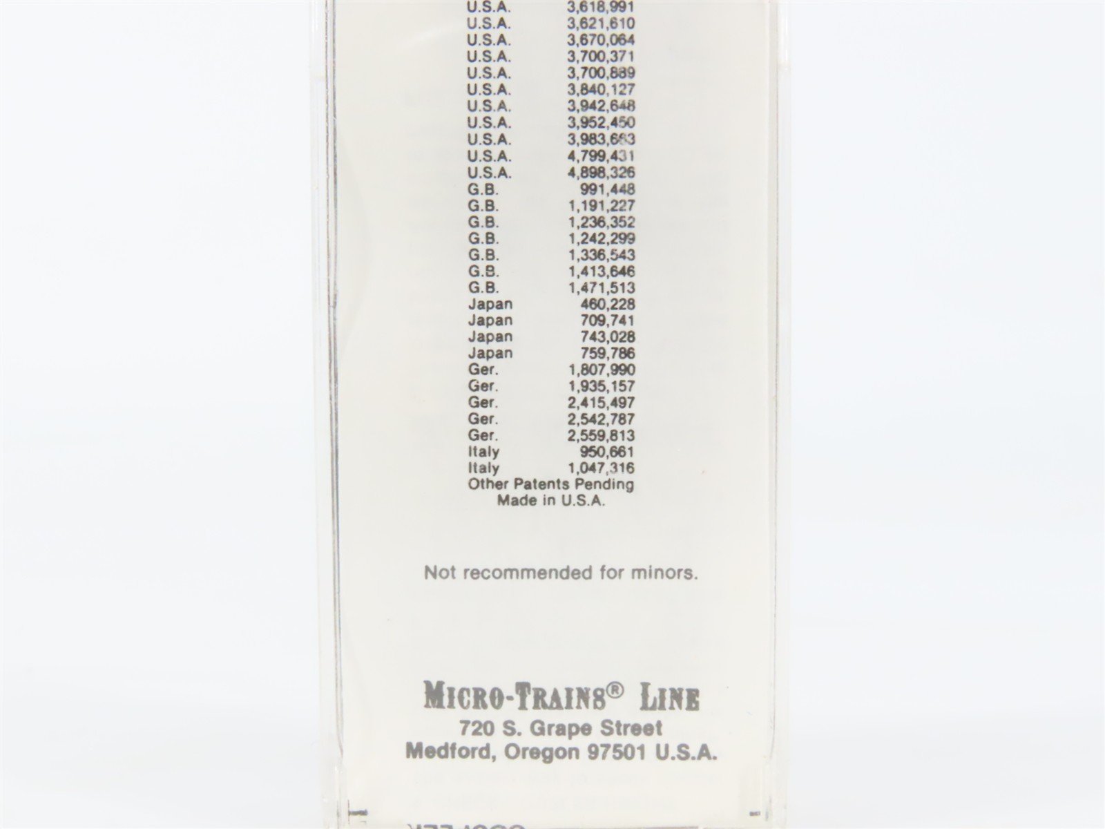 N Scale Micro-Trains 30050 SP Southern Pacific 50' Box Car 246535 RTR