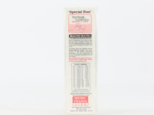 N Scale Micro-Trains 1934 MUT Milwaukee Union Terminal 2-Bay Hopper 1934 RTR