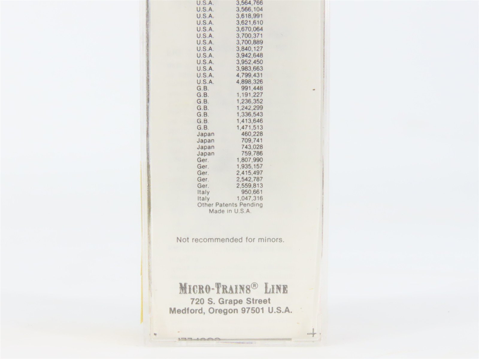N Scale Micro-Trains 20026 SAL Seaboard 40' Box Car 17075 RTR