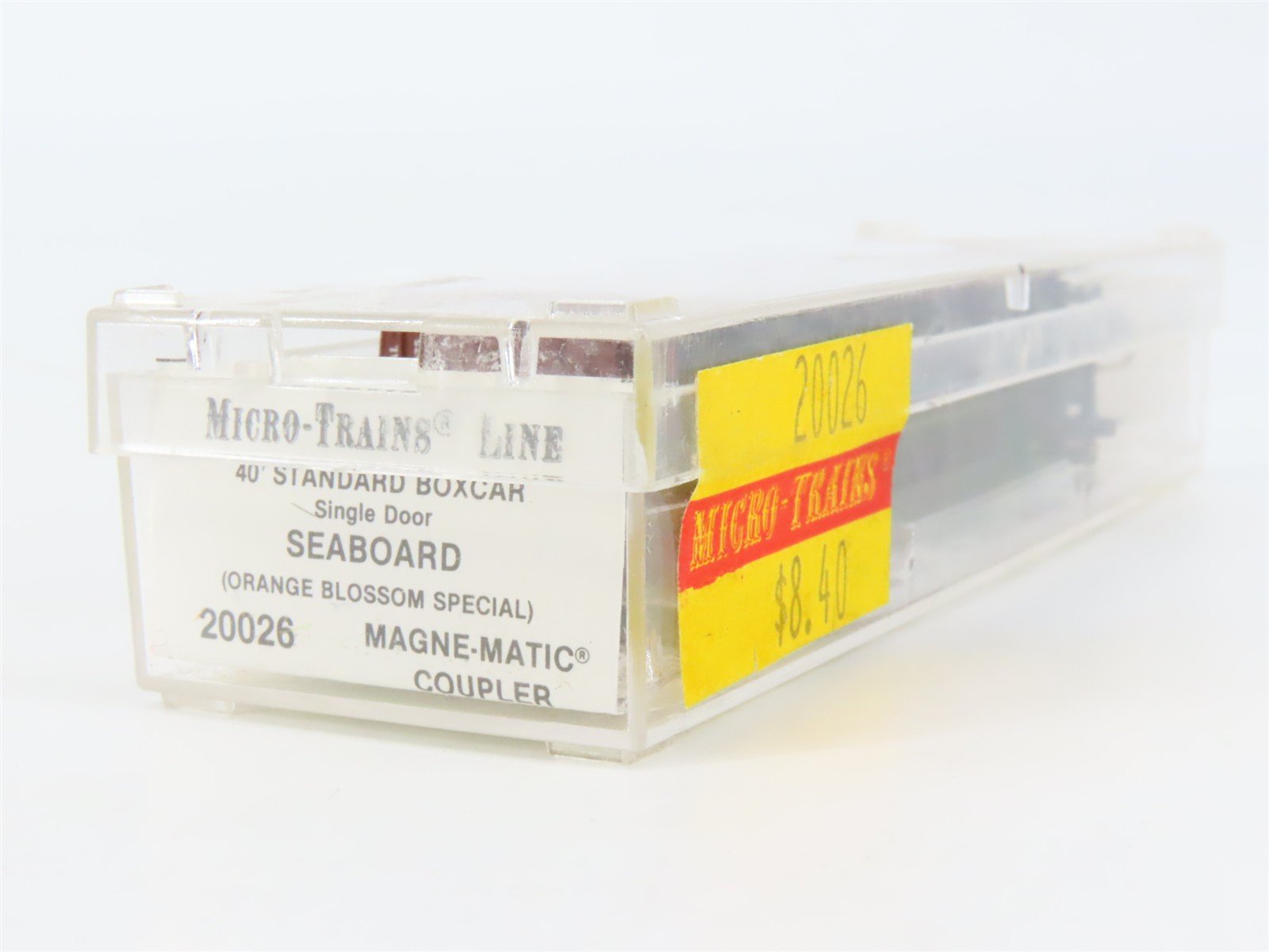 N Scale Micro-Trains 20026 SAL Seaboard 40' Box Car 17075 RTR