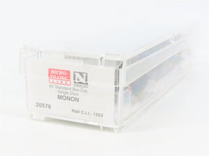 N Scale Micro-Trains 20576 CIL Monon 40' Box Car 1223 RTR
