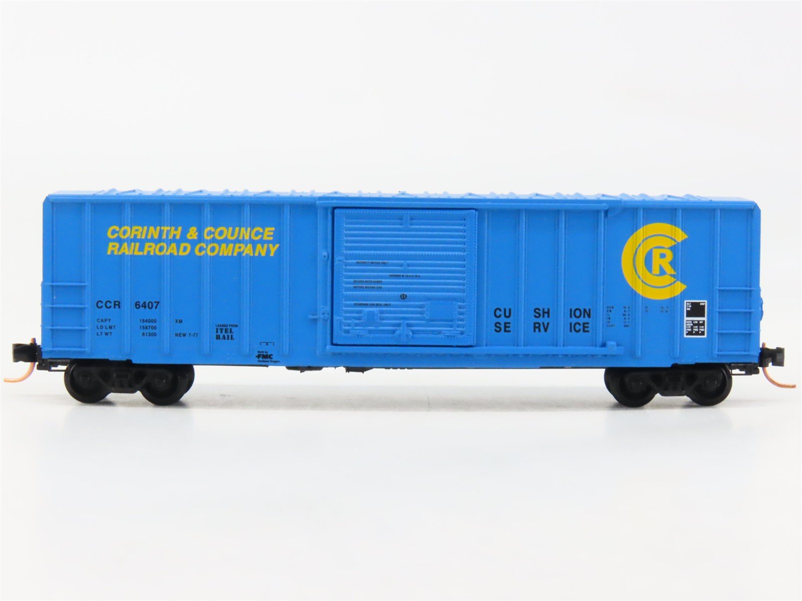 N Scale Micro-Trains 25140 CCR Corinth & Counce 50' Box Car 6407 RTR