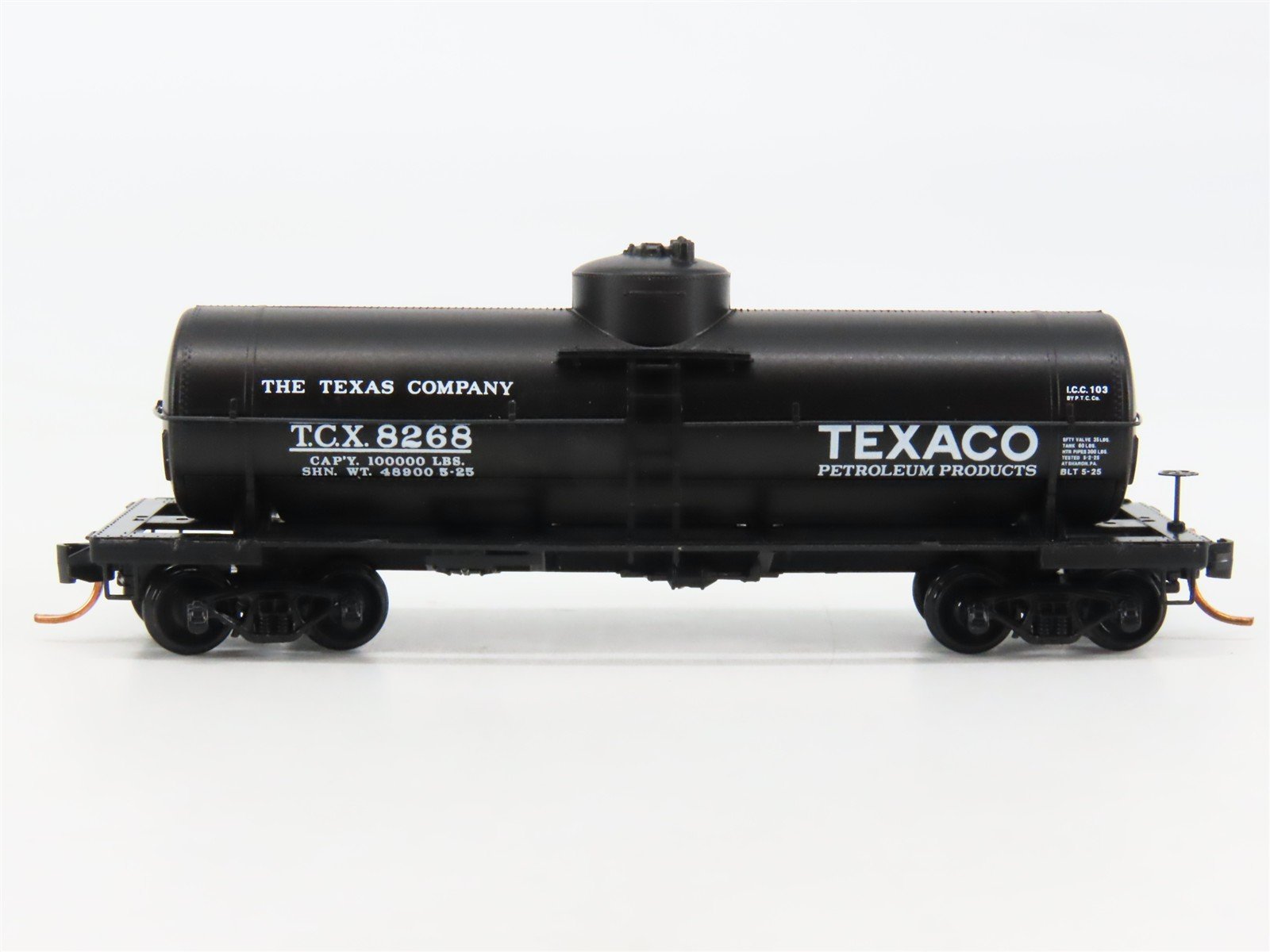 N Scale Micro-Trains 06500682 TCX Texaco 39' Tank Car 8268 RTR