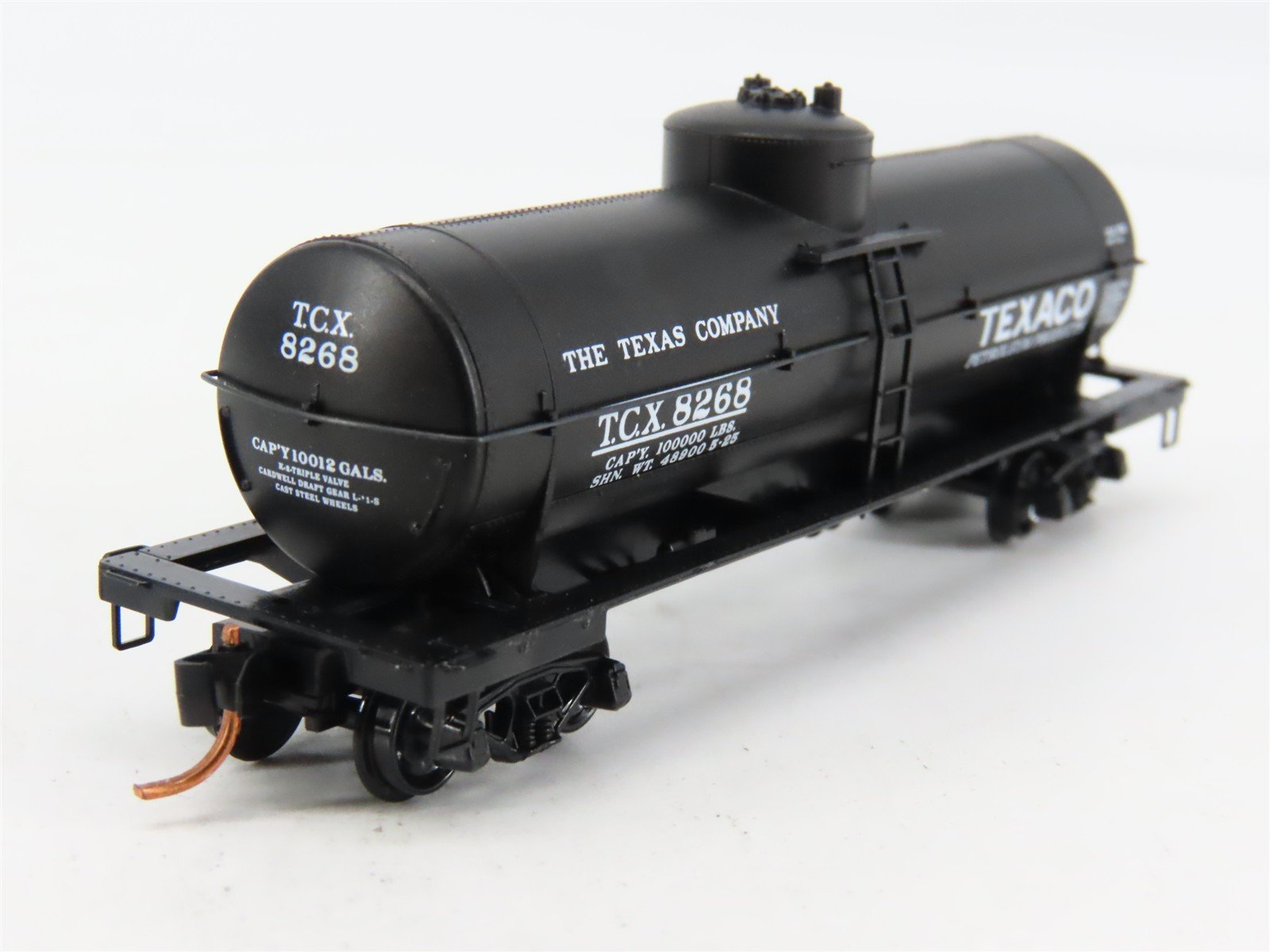 N Scale Micro-Trains 06500682 TCX Texaco 39' Tank Car 8268 RTR