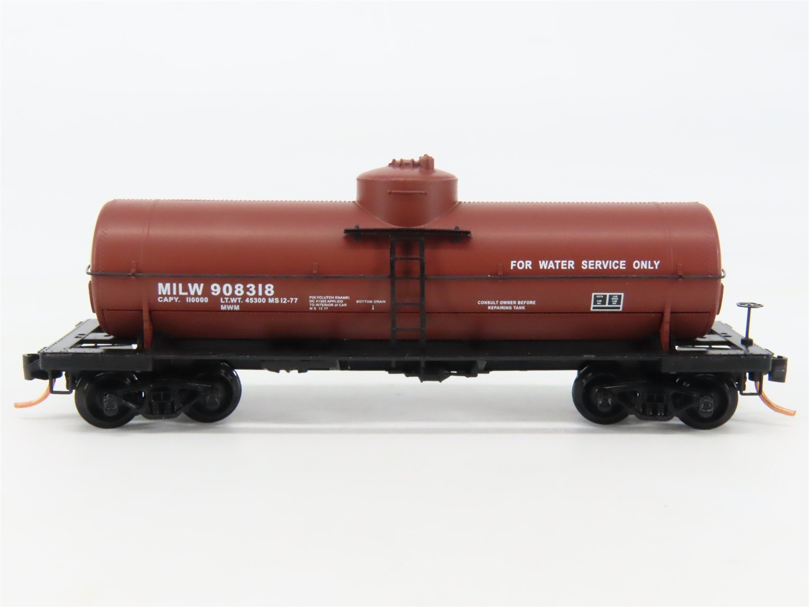 N Scale Micro-Trains 65280 MILW Milwaukee Road 39' Tank Car 908318 RTR