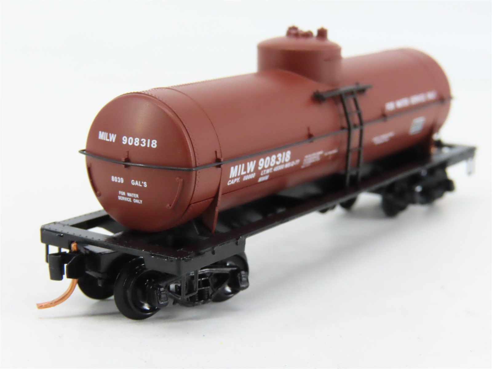 N Scale Micro-Trains 65280 MILW Milwaukee Road 39' Tank Car 908318 RTR