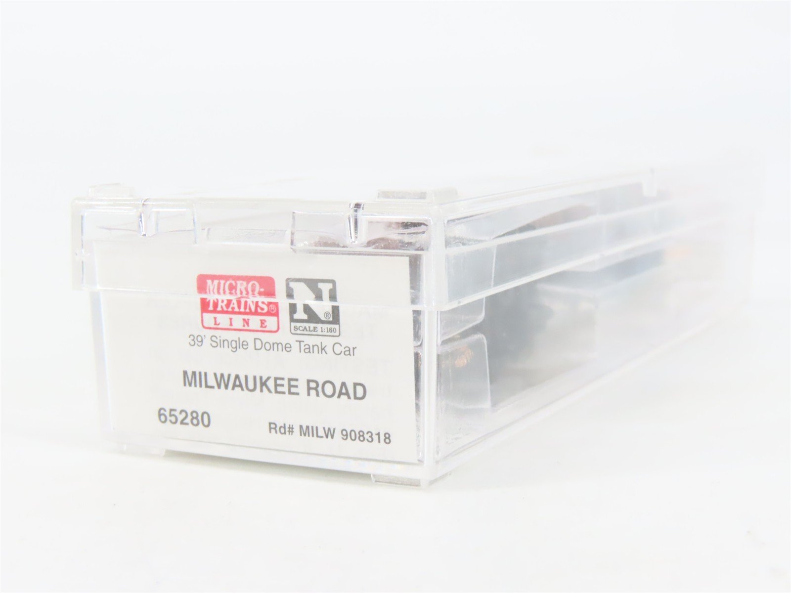 N Scale Micro-Trains 65280 MILW Milwaukee Road 39' Tank Car 908318 RTR