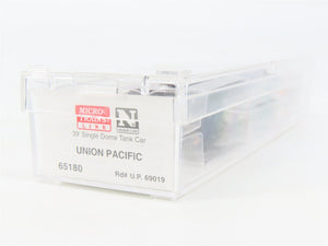 N Scale Micro-Trains 65180 UP Union Pacific 39' Tank Car 69019 RTR