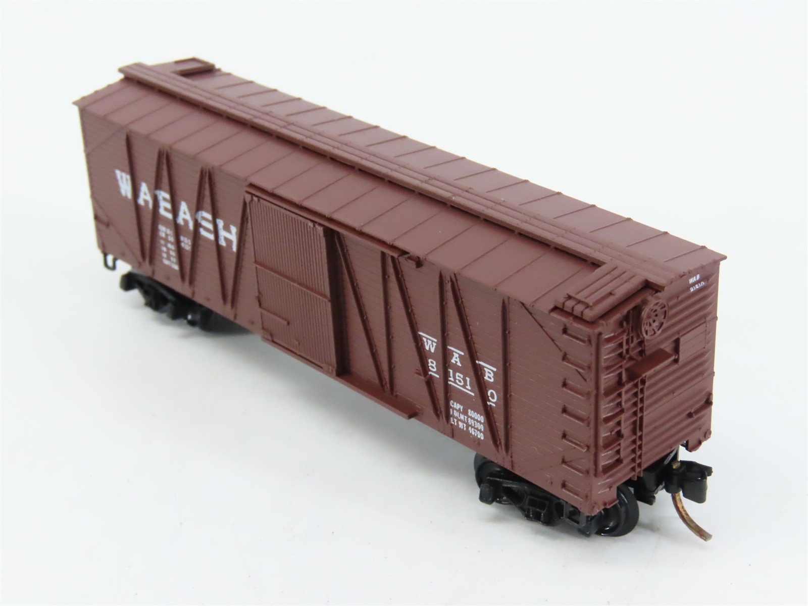 N Scale Micro-Trains 28050 WAB Wabash 40' Box Car 81510 RTR