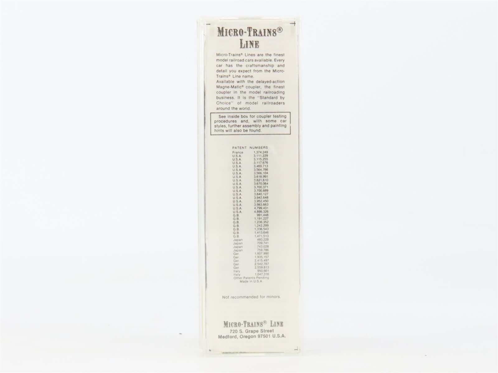 N Scale Micro-Trains 28050 WAB Wabash 40' Box Car 81510 RTR