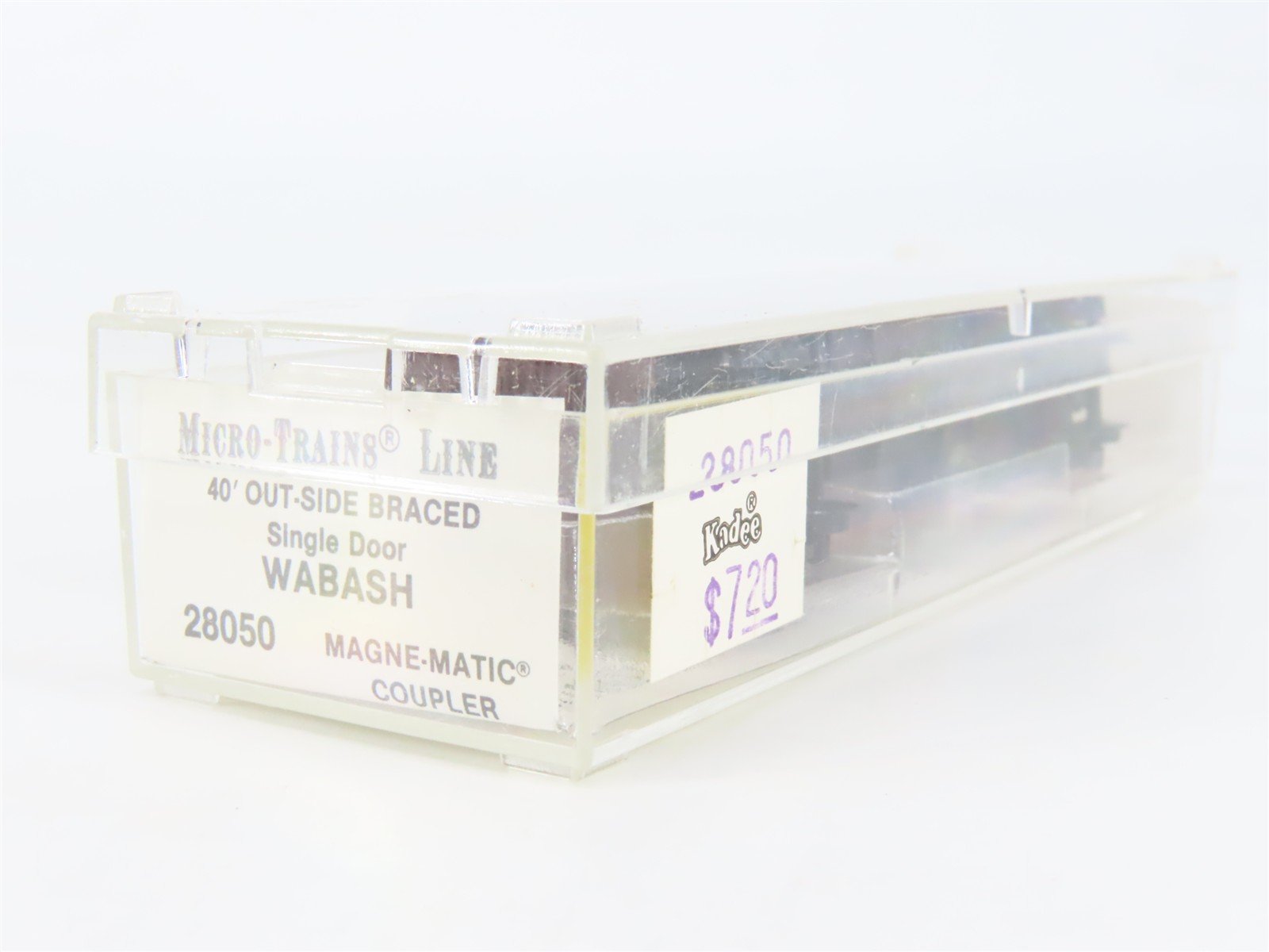N Scale Micro-Trains 28050 WAB Wabash 40' Box Car 81510 RTR