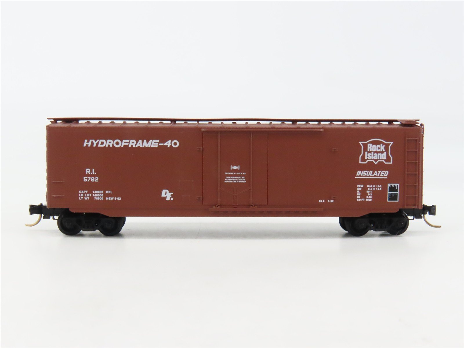 N Scale Micro-Trains 32290 RI Rock Island 50' Box Car 5782 RTR